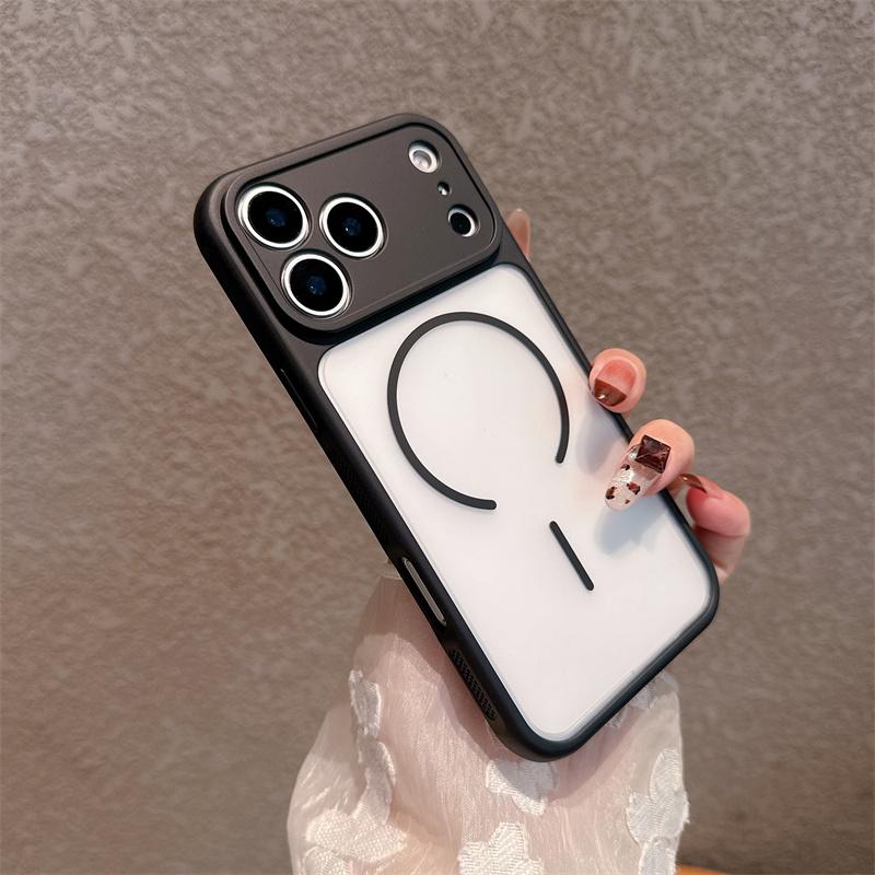 Магнитный чехол для телефона с теплоотводом Для iPhone 17 Air 16 15 14 Plus 13 12 11 Pro Max Для Magsafe Жесткая задняя крышка из ПК