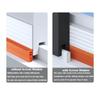 2/4M Windproof Sliding Window Sealing Strip Insectproof Gap Filling Weather Stripping  Household