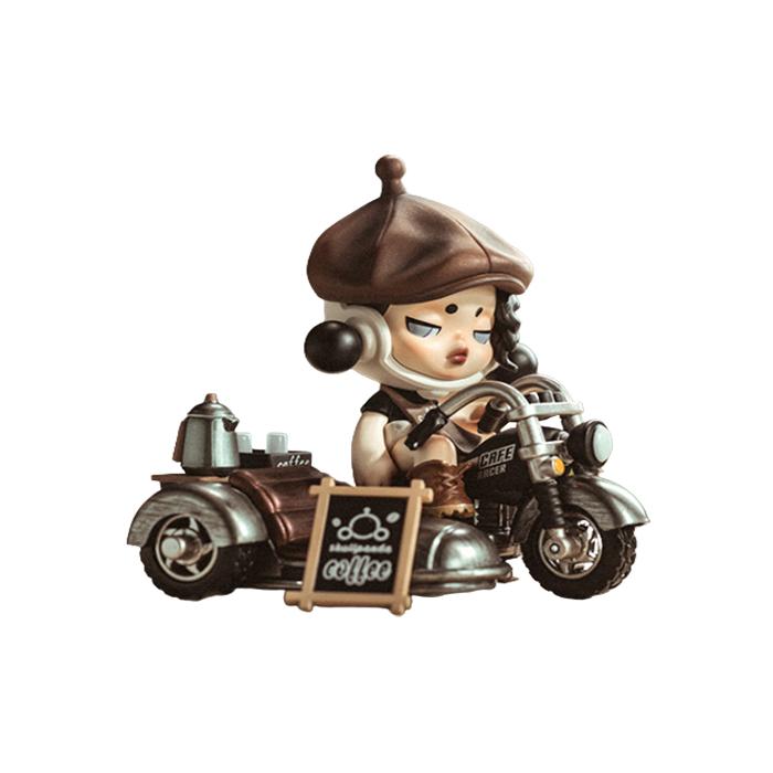 POP MART SKULLPANDA Коллекция «Завтрашняя утренняя поездка на работу», Мистери-боксы, Один мистери-бокс