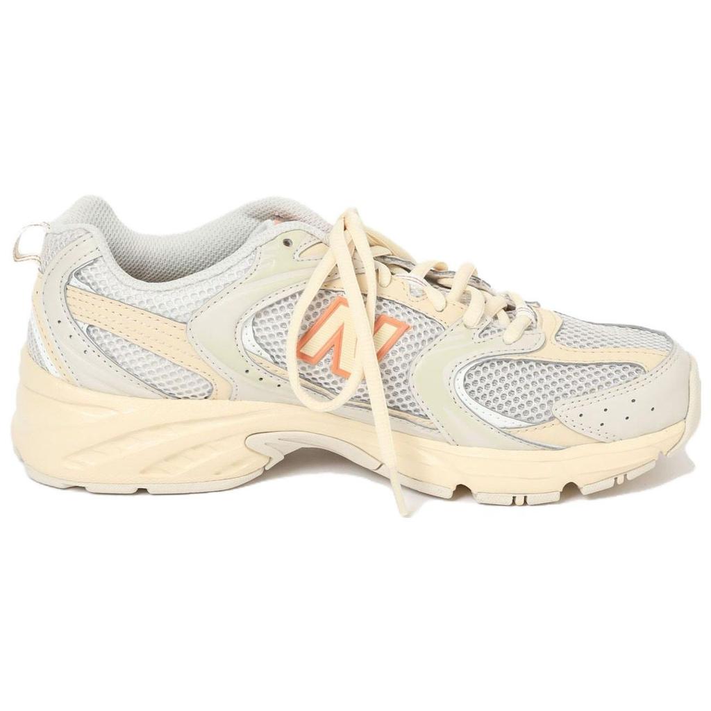 Niko and ... x New Balance 530 Бежевые Коралловые Унисекс Кроссовки Молочные MR530NS