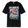 Los Angeles Vacation Printing Men Tshirt Oversized Loose Clothes Street Cotton T Shirts Fashion T-Shirts Casual Brand Tshirt
