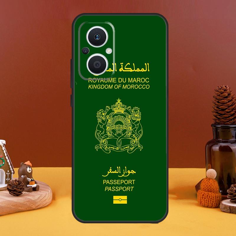 Чехол с изображением флага Марокко и герба для OPPO Reno 8T 4Z 5Z 10 Pro 11 F 4 5 6 7 8 Lite OPPO Find X5 X6 Pro X2 X3 Lite