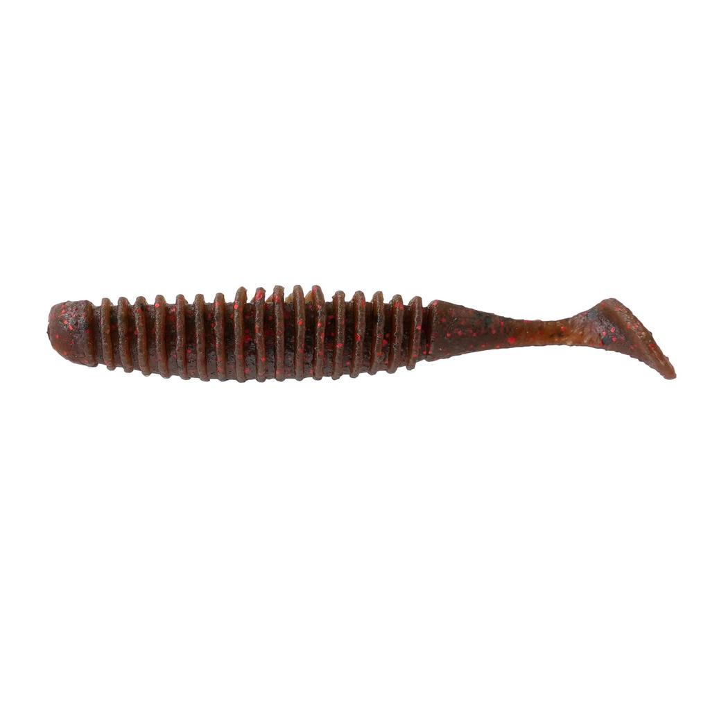 Berkley Maxcent Pulse Tail 3 Inch Shrimp Miso PBMSPT3-EBI Black