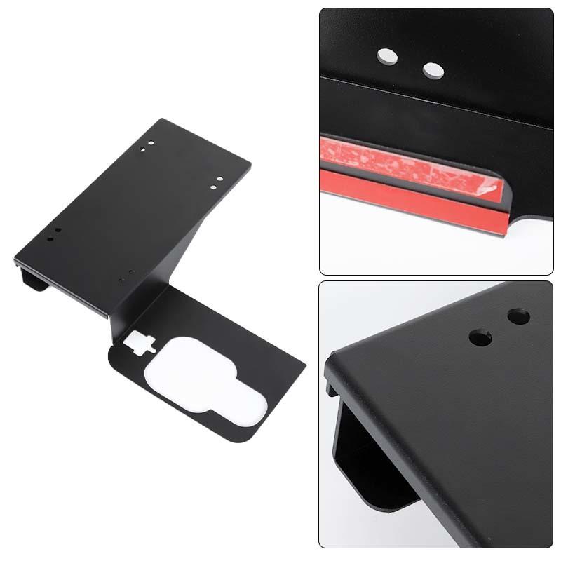 Car Rear Tailgate Handle License Plate Holder Bracket Aluminium Alloy Mounting Fit For Jeep Wrangler JL 2018 Up Exterior Accessories