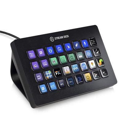 Elgato Stream Deck XL Elgato Stream Deck XL Контроллер для создания живого контента Устройство для взаимодействия стримеров Совместимо с [32 клавишами]