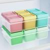 Silicone Baby Food Freezer Tray 6 Grid Puree Container Durable Ice Cube Tray  Fruit