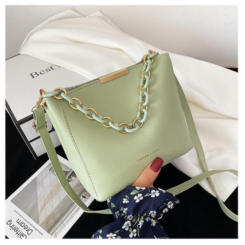 Women's Bucket Bag Fashionable New Trendy Spring and Summer Girl Shoulder Messenger Bag Cute Simple Commuter Women's Bag
