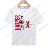 2023 Bryce Harper Phillies Beard Gang T-Shirt Funny T Shirt Sports Fan T-shirts Summer Clothes Unisexs T Shirts Pack