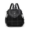 Women's Backpack 2024 Spring/Summer New Style Soft Leather Fashionable Women's Bag Casual Versatile Large Capacity Travel Backpack Trendy