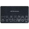 Okato Miffy Anniversary Limited Edition Indoor and Outdoor Entrance Thin and with Width 75 X Depth 45 X Thickness Cm [70th Design] Mat, Lightweight,
