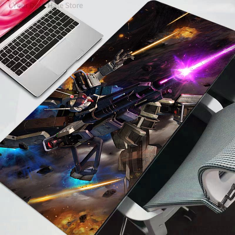 Big Mouse pad Gundam Professional E-sports gamers speed pc Gaming Rubber keyboard Mouse Pads New desk mat mousepad anime