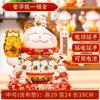 Керамическая кошка удачи Декор для дома Машущая рука кошка Фэн-шуй Керамическая статуэтка кошки удачи Kawaii Аксессуары для декора комнаты