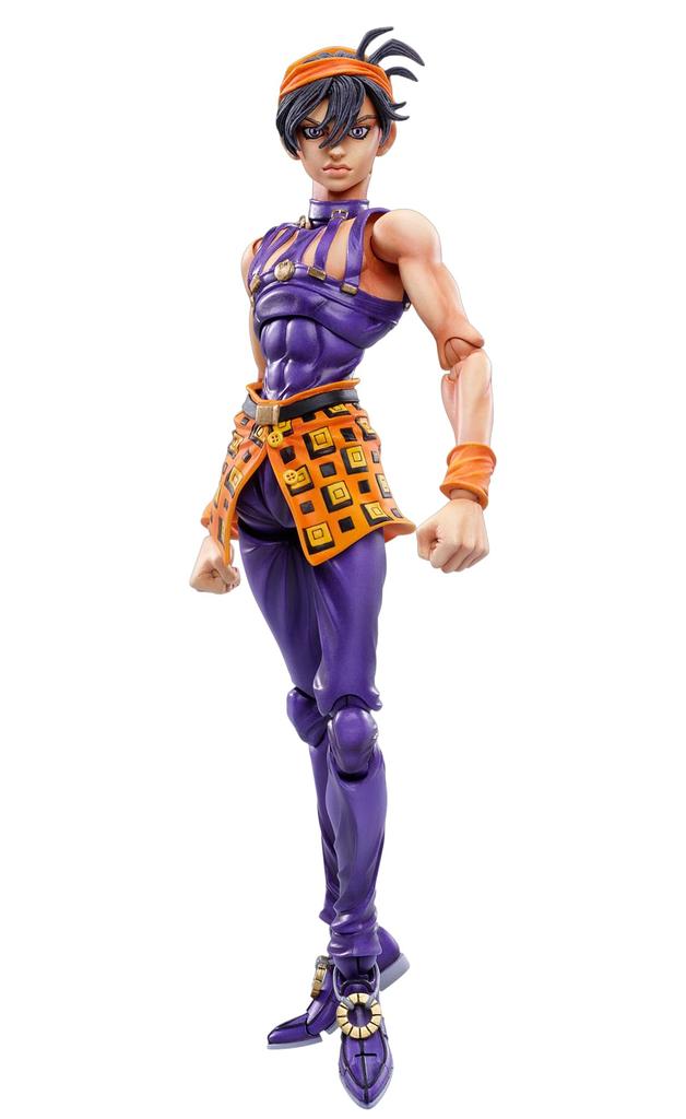 Medicos Entertainment Super Action Statue Ghirga from Bizarre Adventure Part Approximately 140mm PVC ABS Nylon Painted Movable Figure "Narancia & As"