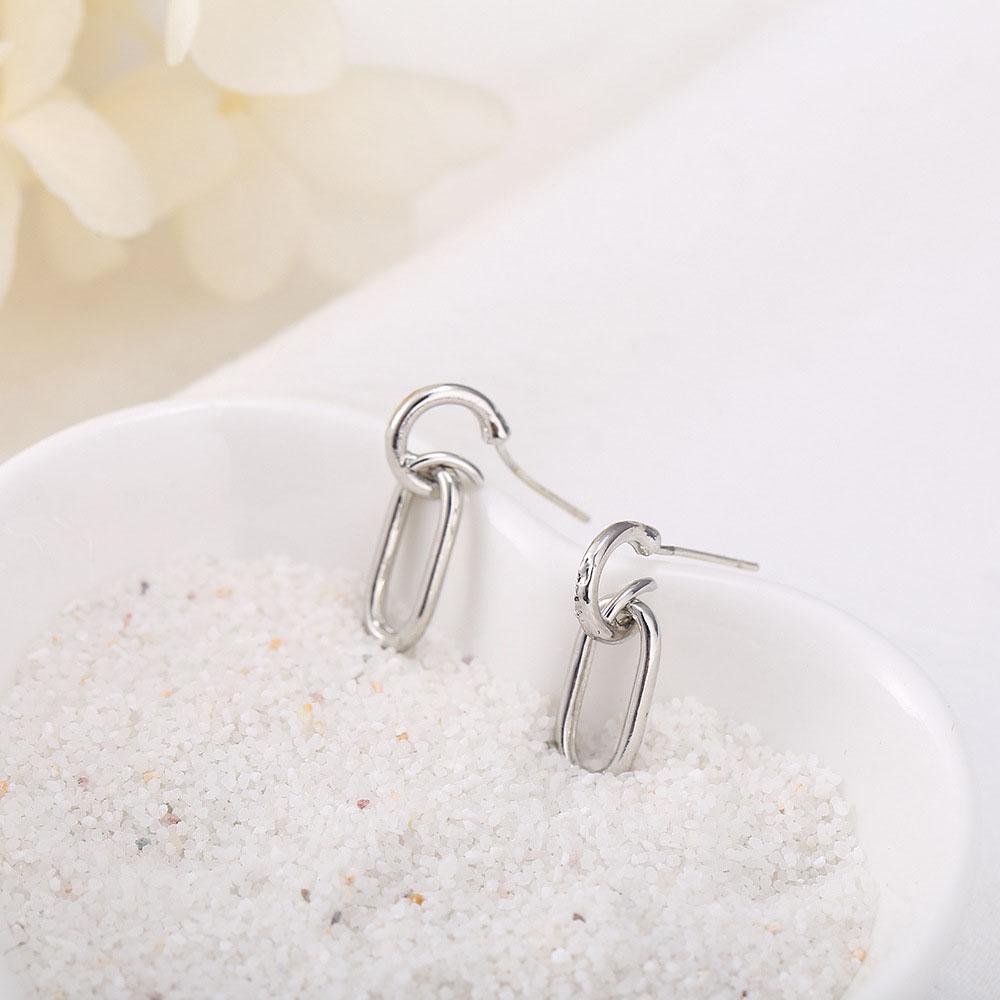 Элегантные Личность Круг Геометрические Круглые Женские Подарок Модная Бижутерия Висячие Серьги Серьги-гвоздики