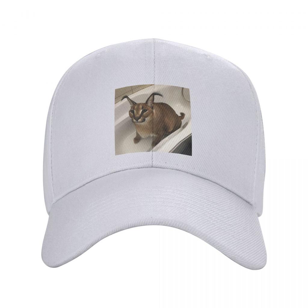 Punk Unisex Floppa Cute Meme Baseball Cap Adult Funny Caracal Cat Adjustable Dad Hat Unisex Women Hip Hop Snapback Caps Summer Hats