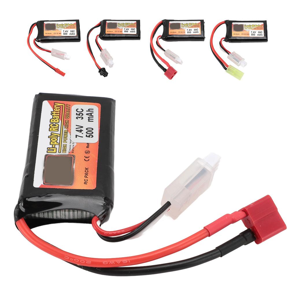 Аккумулятор для RC-дрона Professional 7.4V 2S 500mAh 35C литиевый аккумулятор для RC-вертолета RC-дрона RC-лодки