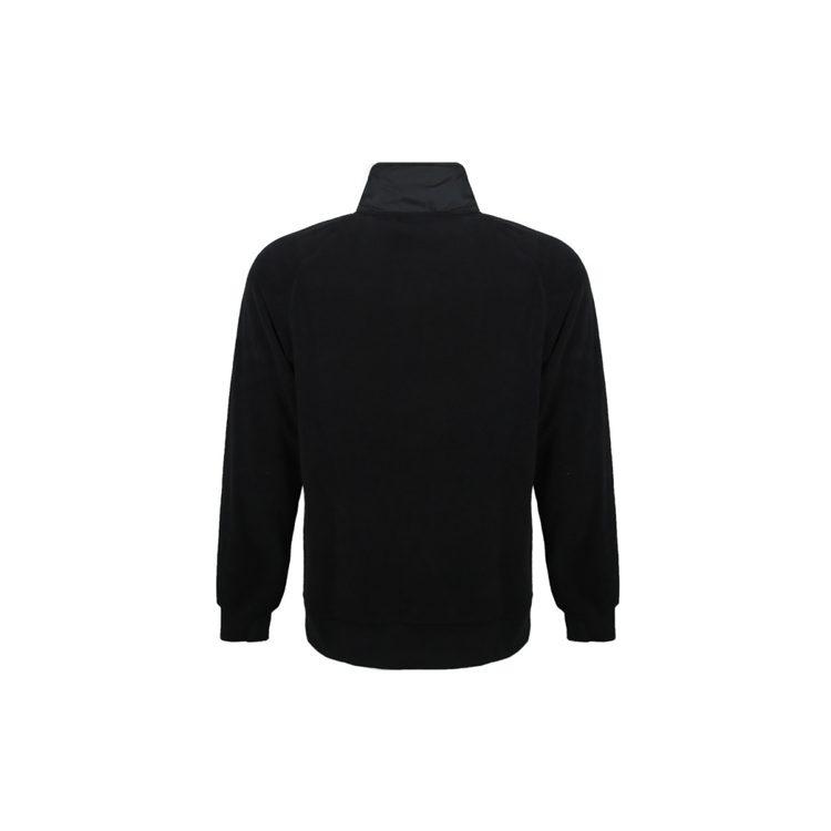 Nike Толстовки Мужские Черные Стойка Умеренный Обычный 929098-010
