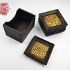 Set of 6 Rattan Coasters: Wooden Heat Insulation Pads, Thai Tea Set Display, Unique Antique Home Ornaments.