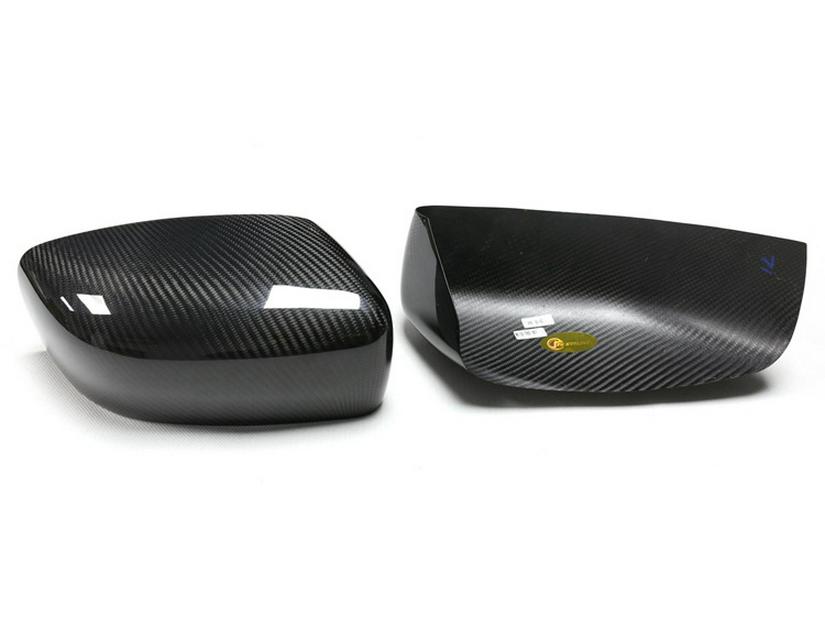 Exclusive Maserati Ghibli President Dry Carbon Fiber Rearview Mirror Cover