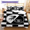 Freiburg e RugPattern Bedding Quilt Set Quilt Cover Pillowcase Home Decoration Birthday Gift (1 * duvet cover + 2 * pillowcase, without core)