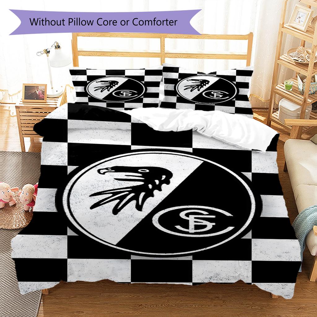 Freiburg e RugPattern Bedding Quilt Set Quilt Cover Pillowcase Home Decoration Birthday Gift (1 * duvet cover + 2 * pillowcase, without core)