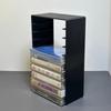 Stackable Cassette Tape Holder Up To 10 Tapes Cassette Tape Organizer  Home Organization