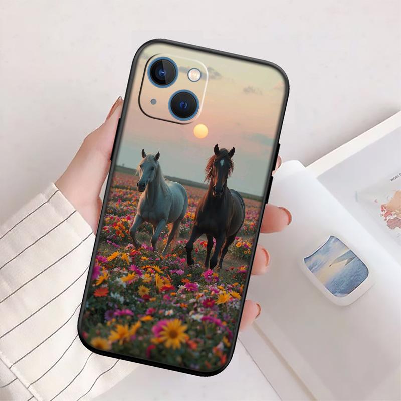 Изящный чехол для телефона с изображением лошади для Motorola Moto Edge 60 60s 70 G86 G56 G54 E14 G04S G45 G54 G64 S30 S50 X30 X40 X50 Ultra Pro Power