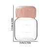 Leak-proof Glass Water Bottle Borosilicate Glass Mini Water Cup Soy Milk Coffee Mug  Women