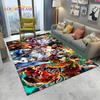 SF Ретро игра Street Fighter Gamer Ковер Ковер для дома Гостиная Спальня Диван Коврик Декор, детский коврик Нескользящий напольный коврик
