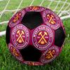 Футбольный мяч для мини-футбола West Ham United, разноцветный, машинная строчка, ПВХ, размер 5, готов к командным тренировкам и соревнованиям, прочный, с высоким отскоком, крутой спортивный подарок