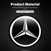 jwlsk5 2025 Hot 8pcs Car Door Keyhole Cover Sticker Universal Lock Core Decal For Benz C180 C300 W124 W176 W177 C200 C260 GLC CLE CLA A