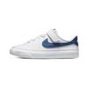 Court Legacy PS White Mystic Navy Kids Sneakers Boarder-Blue Team-Orange DA5381-113