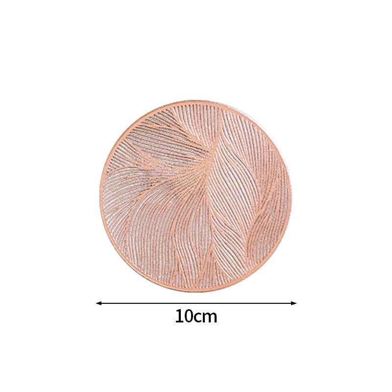 Круглый коврик под чашку Термостойкая подставка под обеденный стол Противоскользящая защита для обеденного стола Кухонные принадлежности Кружка для кофе и чая с горячим напитком