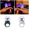 Portable Cheer Stick Rings With Multicolor LED Lights Jewelry Accessory for Concerts Parties and Sports Event Use