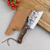 Chef Utility Knife Slicing Fish Fruit Steak Knife Kitchen Knives Butcher Boning Knife Hand Forged Wood Handle Cleaver Meat Knife