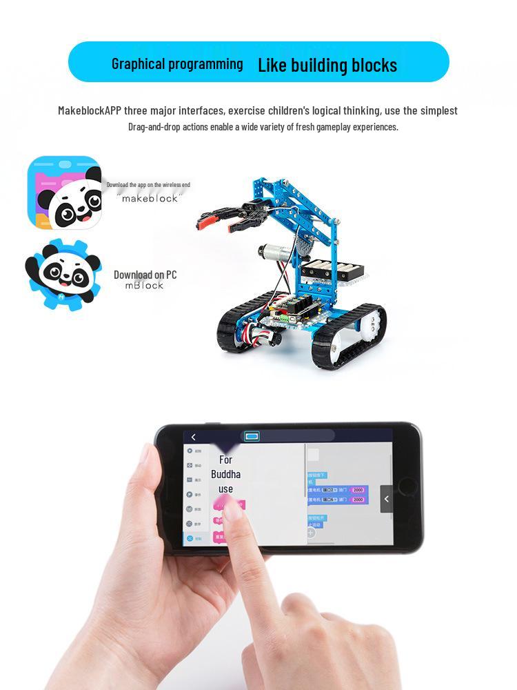 Makeblock Ultimate 2.0: Детский набор для программирования «Десять в одном» и «Рейнджер три в одном»