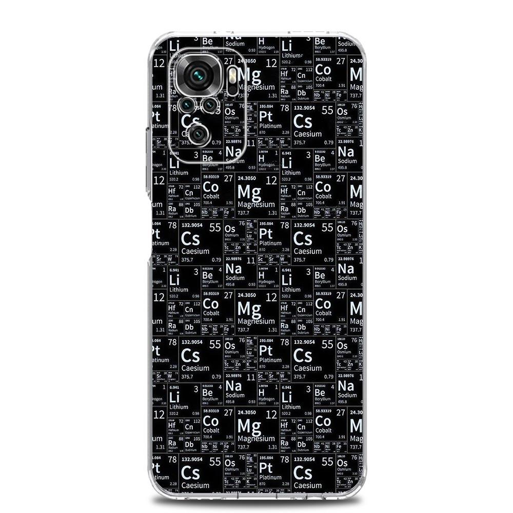 Чехол для телефона Физика Химия Математика Для Xiaomi Redmi Note 15 14 13 12 4G 10 11 Pro Plus 5G 14C 13C 12C 10C 9A