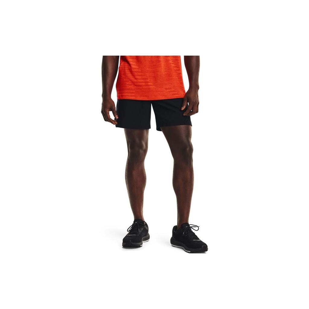Under Armour Легкие быстросохнущие шорты для бега мужские черные 1365673-001