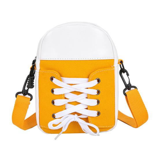 Женская холщовая сумка через плечо, повседневная маленькая сумка через плечо, холщовая сумка через плечо с дизайном обуви