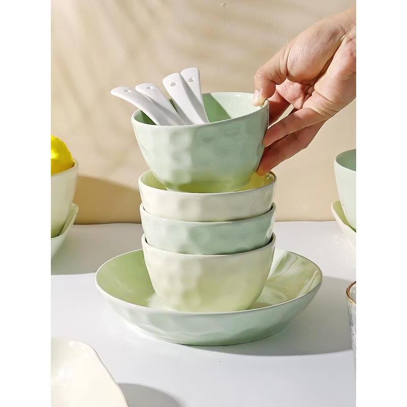 HANDUNYOU Minimalist Ceramic Dinnerware Set