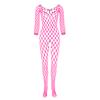 Plus Size Women Hollow Fishnet One-piece Stocking Open Net Lingerie Sexy See-through Lingerie