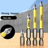 10/6pcs High Hardness Cross Screwdriver Bit Non-slip PH2 Screwdriver Set  Impact Drill Bit
