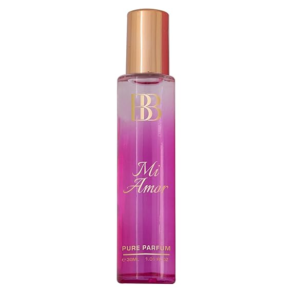 Bergamot Beaute MI AMOR Pure Parfum | Груша, роза и кашемир | 12+ часов стойких духов для женщин | Более высокая концентрация, чем у парфюмированной воды 30 мл