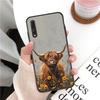 Cute Highland Cow Phone Case For Huawei P 8 9 10 20 30 40 50 Pro Lite Psmart Honor 10 Lite 70 Mate 20lite