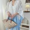 Women's Tie-Dye Tassel Knit Shawl - Spring & Autumn Fashion Cape