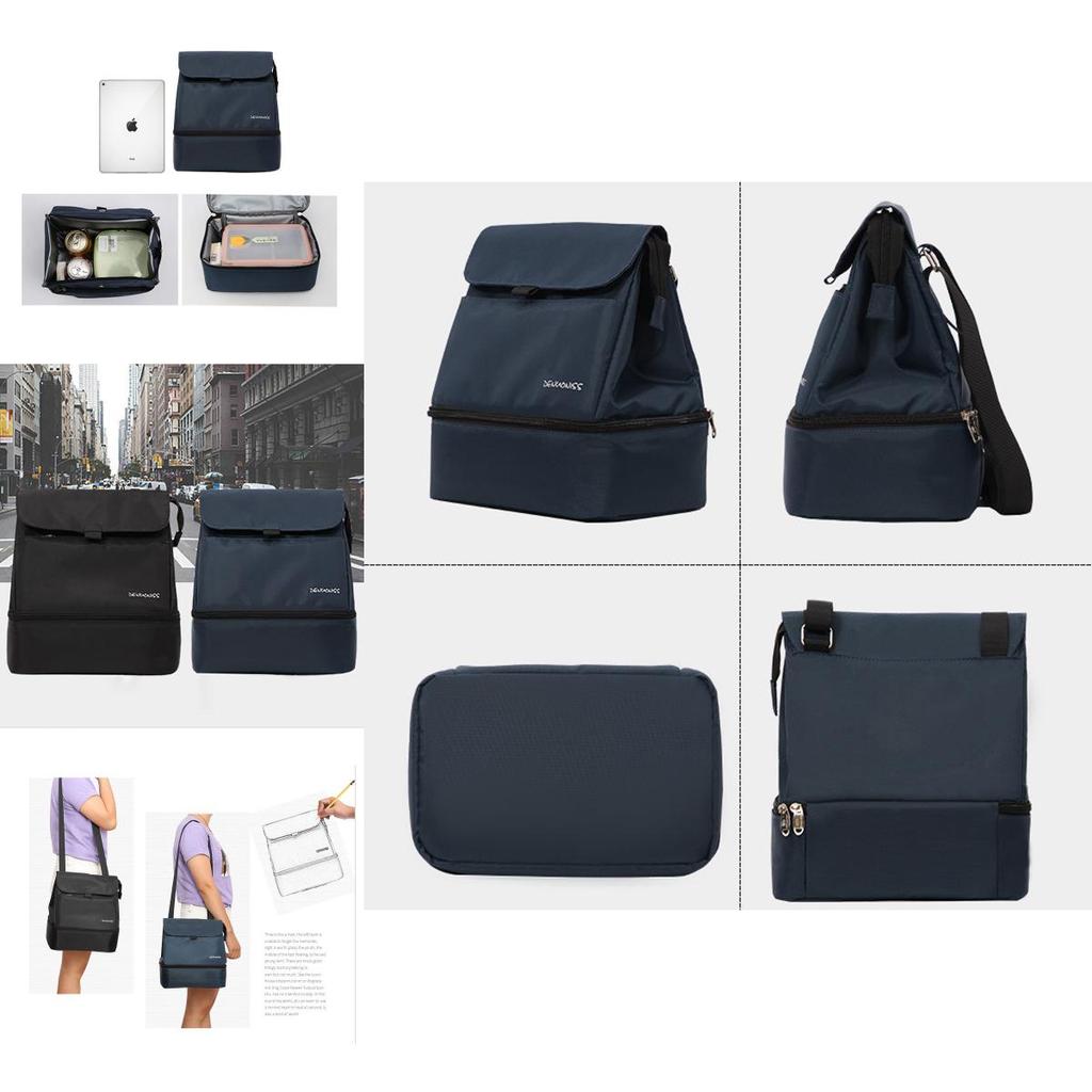 Classic Design Insulated Lunch Bag For Travel With Premium Oxford Cloth