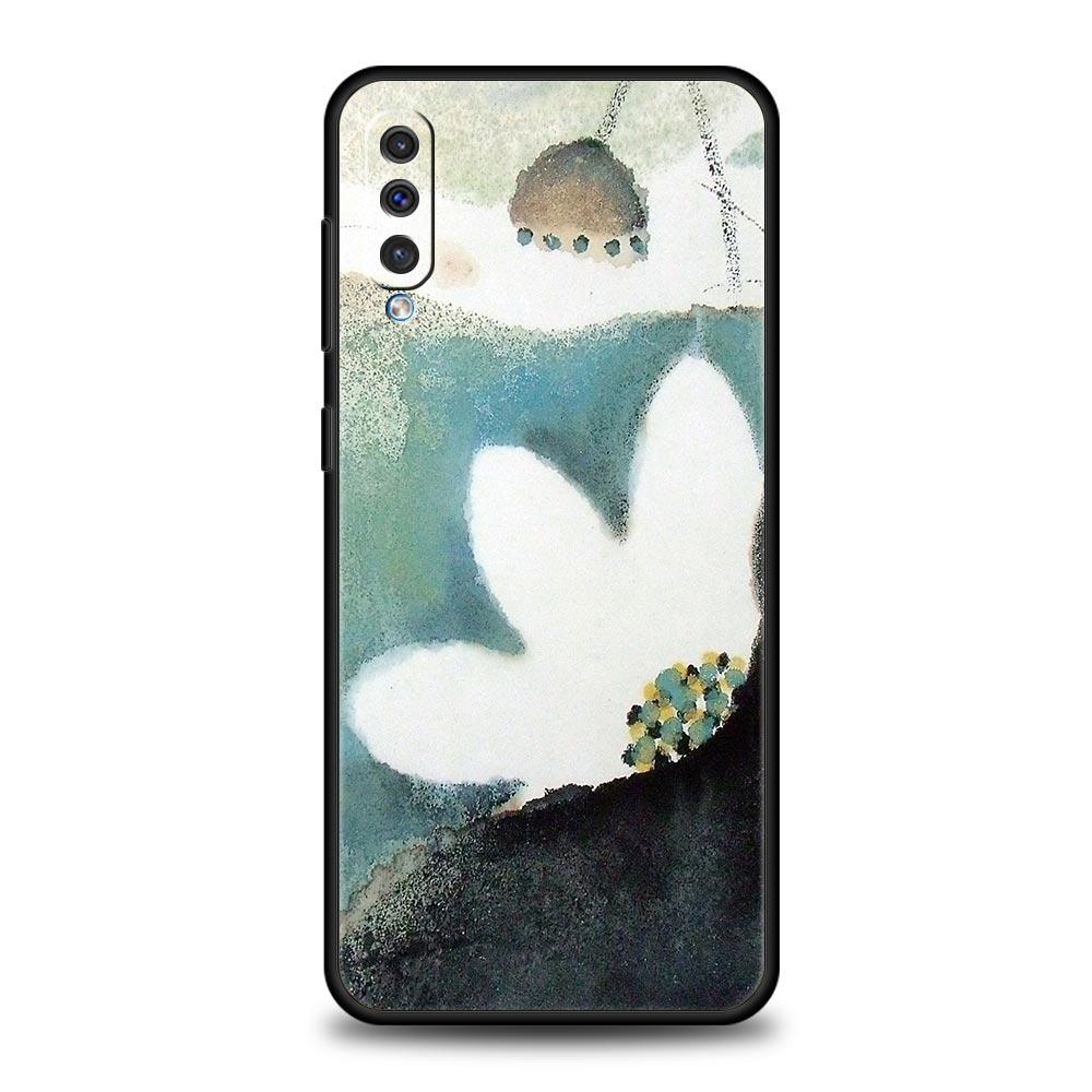 Арт Линк Wash Painting Цветочный Чехол Для Samsung A56 A36 A26 A54 A52 A24 A14 A50 A72 A70 A06 A12 A22 A34 A42 A32 A04s A16 5G Чехол