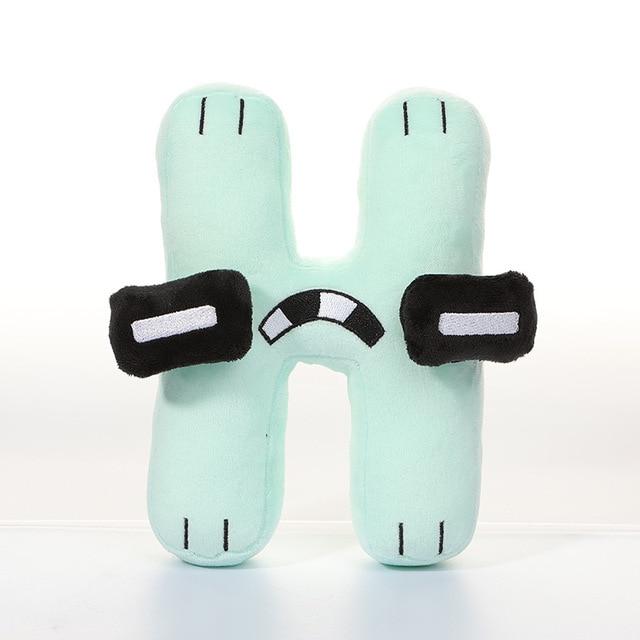 Alphabet Lore Plush Toys English Letter Stuffed Animal Plushie Doll Toys Gift for Kids Children Educational Alphabet Lore (A-Z)
