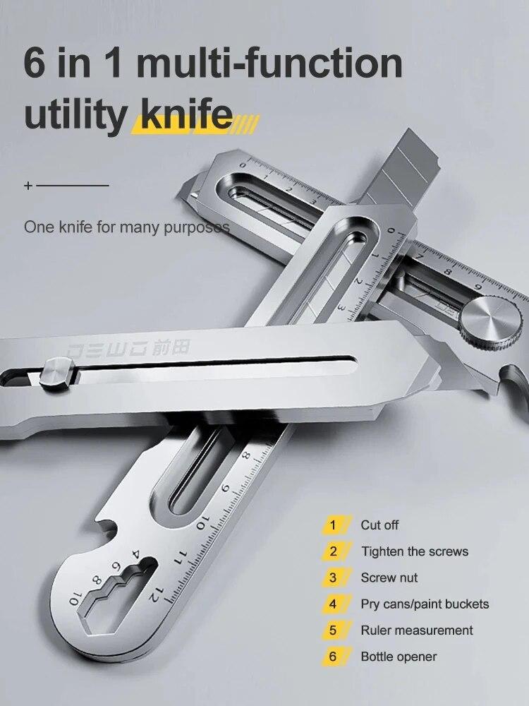 Новый нож из нержавеющей стали, стальной держатель для ножа для обоев, прочный, быстрорежущий, ручной замок для удобного захвата