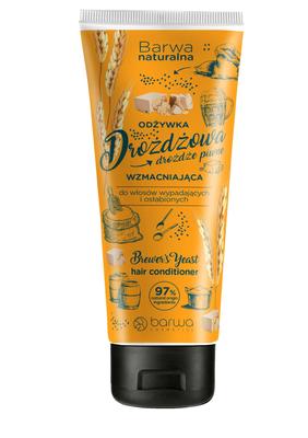 Barwa Naturalna Odżywka Drożdżowa Wzmacniająca Do Włosów Osłabionych I Wypadających 200Ml